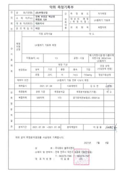 복합악취 측정(가동후)